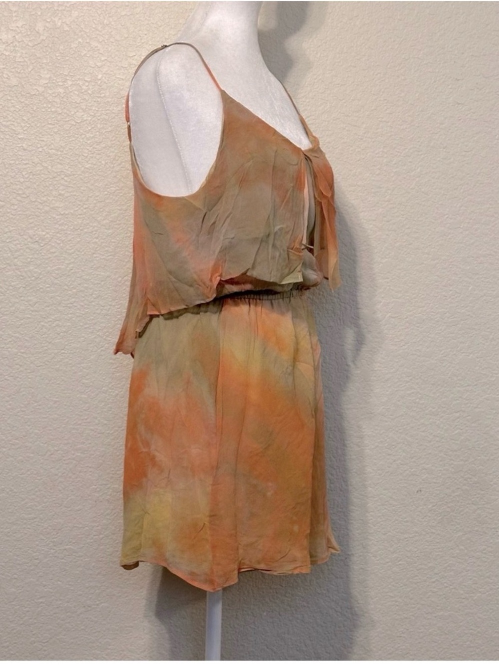 Leyendecker Los Angeles Silk Mini Dress EUC - Picture 3 of 5